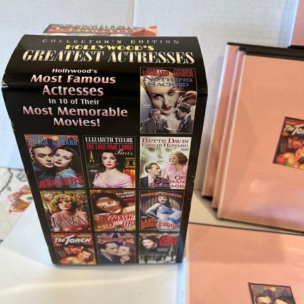 RARE Collector’s Edition Hollywood’s Greatest Actresses 10 DVD’s